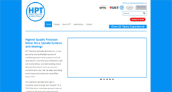 Desktop Screenshot of hptprecision.com