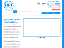 Tablet Screenshot of hptprecision.com